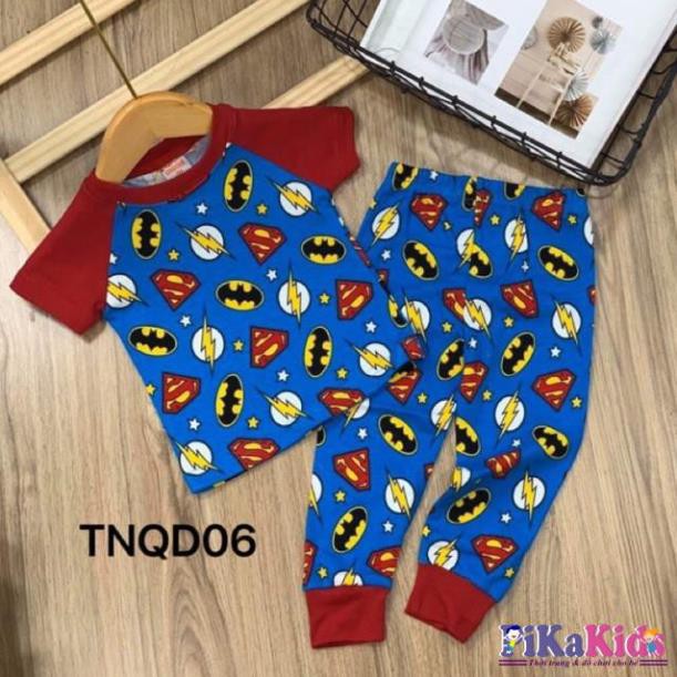 bộ ngắn tay quần dài borip xuất cho bé trai sỉ quần áo cho bé hồ chí minh