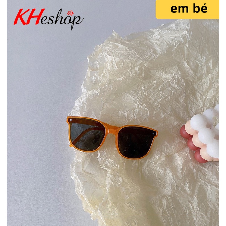 [Siêu Phẩm Cho Bé] Kính Mát gập nhỏ cho Con Yêu màu Thạch Rau Câu trong suốt dễ thương đủ màu tha hồ lựa chọn mã Y3003