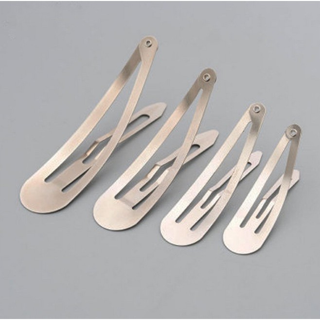 Set 10 kẹp tóc kim loại hình giọt nước thời trang cho nữ