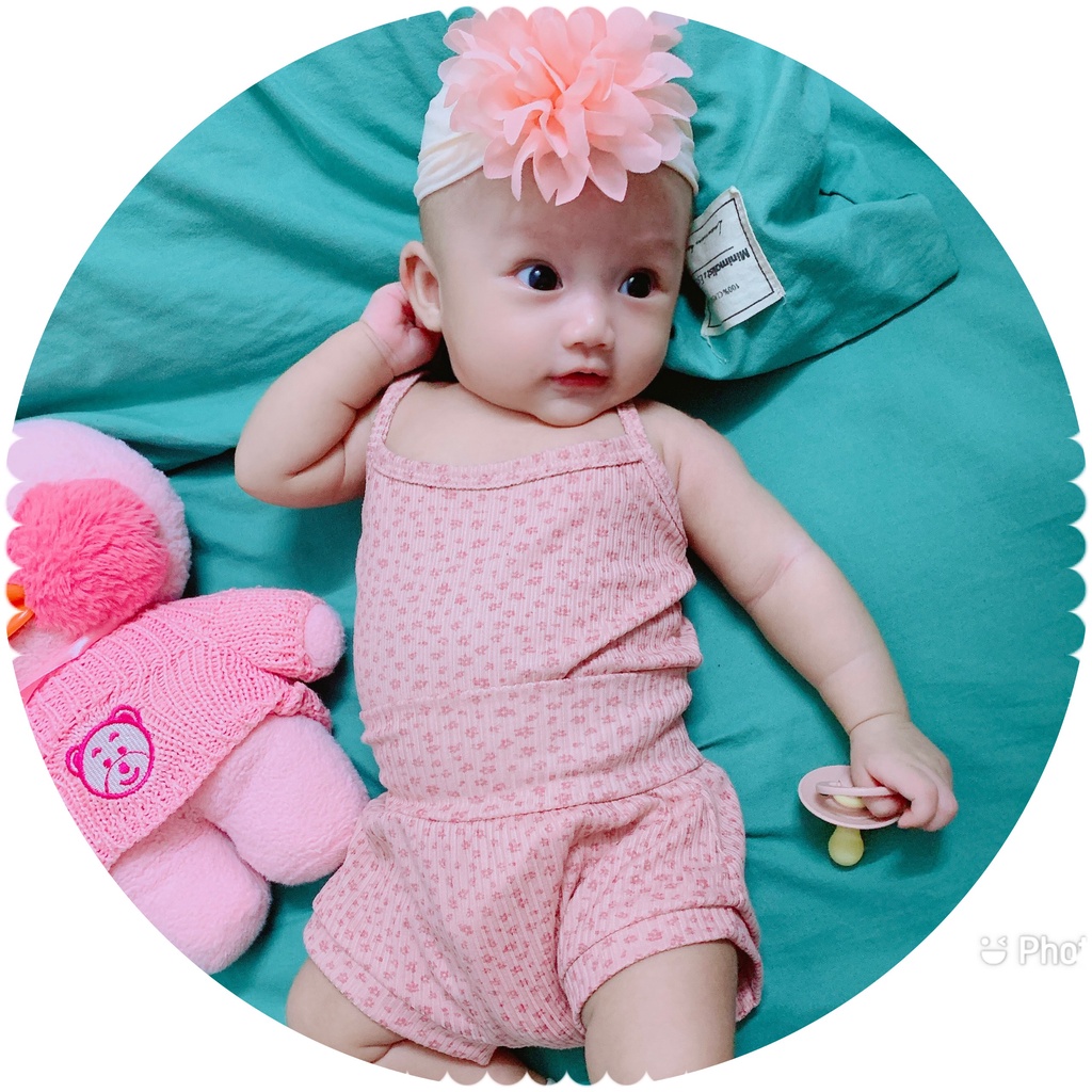 Lyvyshop - (Thun gân chính phẩm) Bộ hai dây lưng cao cho bé 6kg-15kg