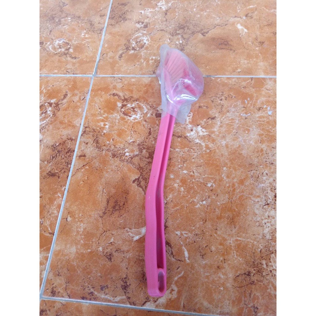 CHỔI CỌ NHÀ VỆ SINH HÌNH CONG DÀI 35CM