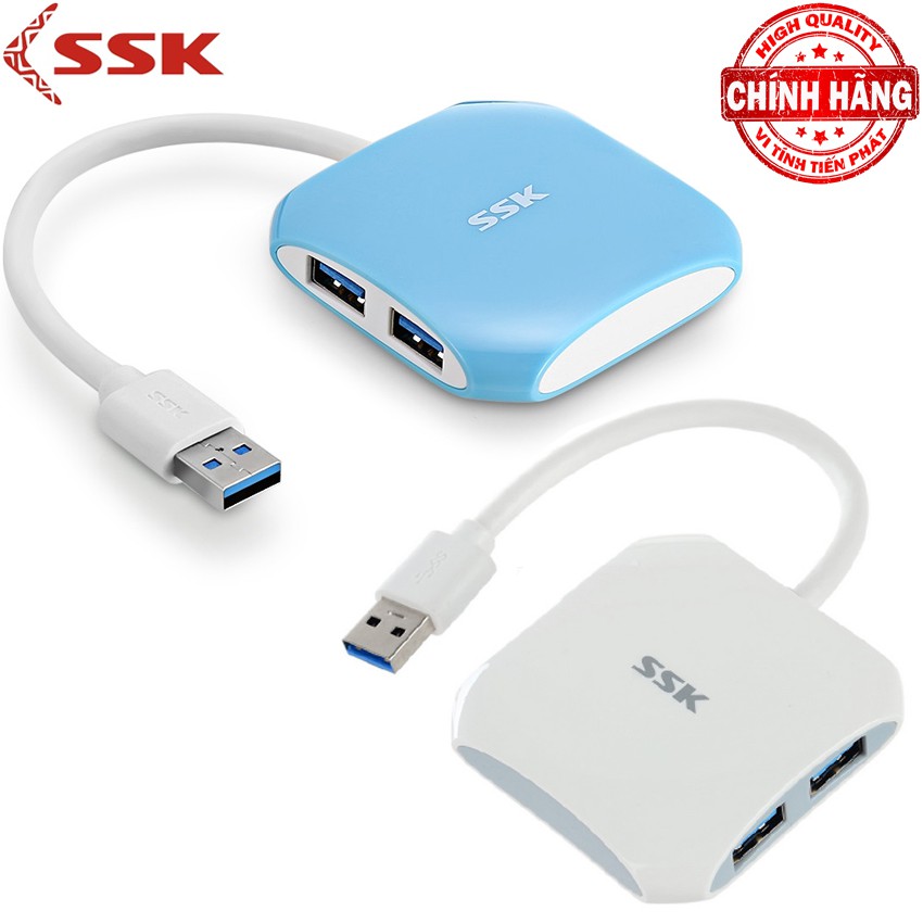 Bộ Chia cổng USB 3.0 thành 4 Cổng SSK SHU300