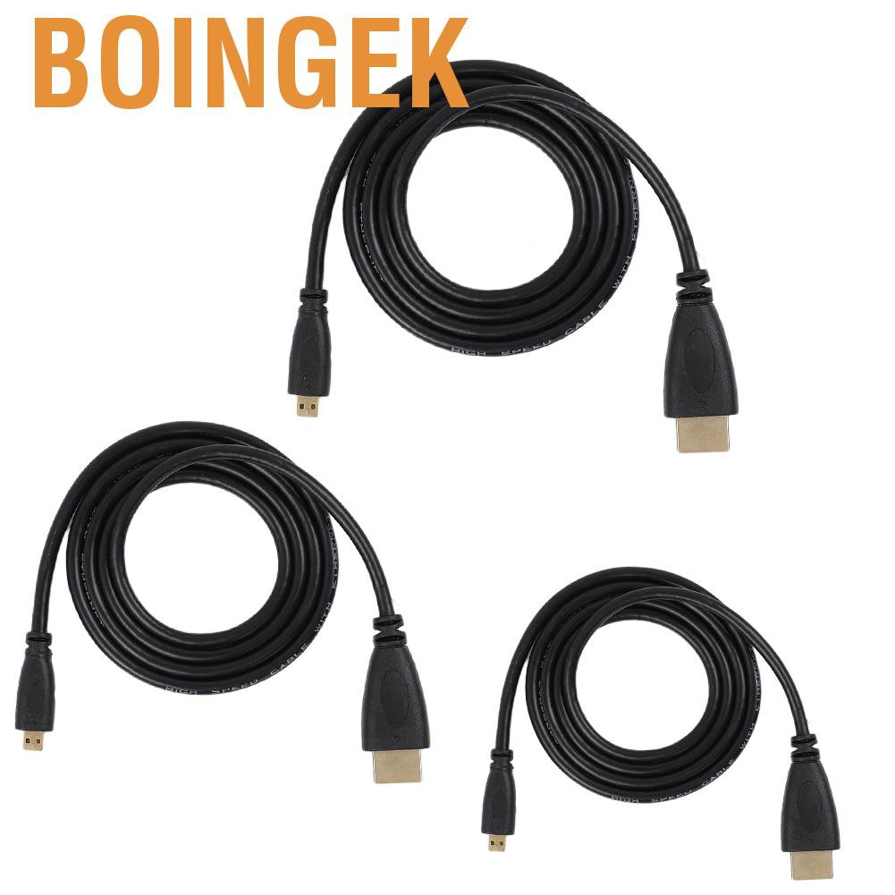 Cáp Chuyển Đổi Bongek Micro Sang Hdmi 1440p / 1080p / 1080i / 720p / 480p Cho Raspberry Pi 4b