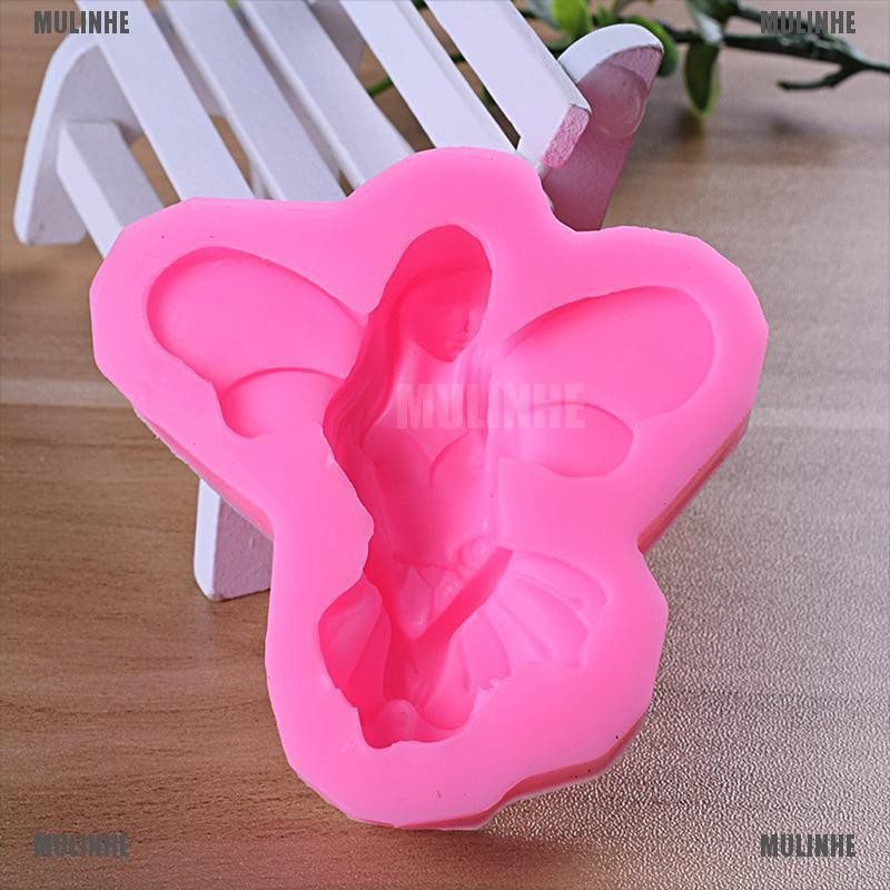 Khuôn Silicone Tạo Hình Thiên Thần Tiên 3D Trang Trí Bánh