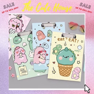 Bảng kẹp tài liệu A4/kẹp giấy vẽ A4 nhiều mẫu cute