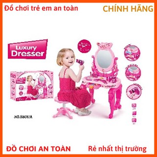 ĐỒ CHƠI BÀN TRANG ĐIỂM BẰNG NHỰA CHO BÉ GÁI
