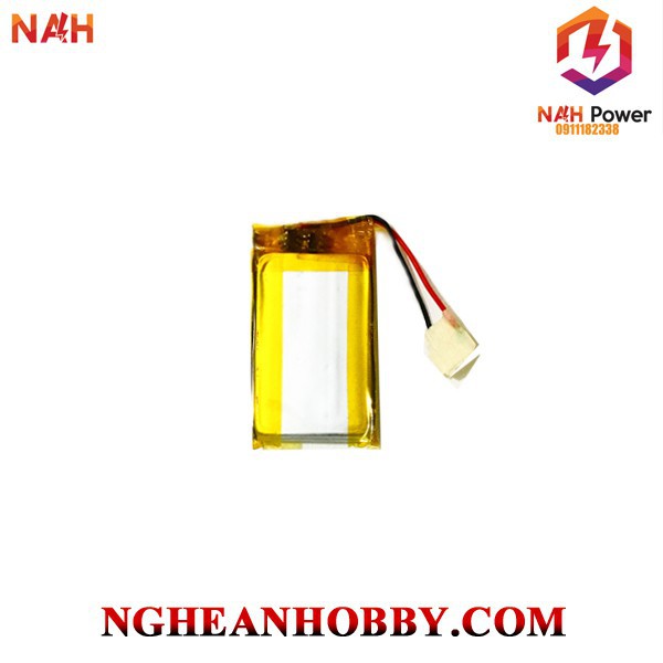 Pin Lipo 3.7v thay thế máy trợ giảng bluetooth 260mAh 402035