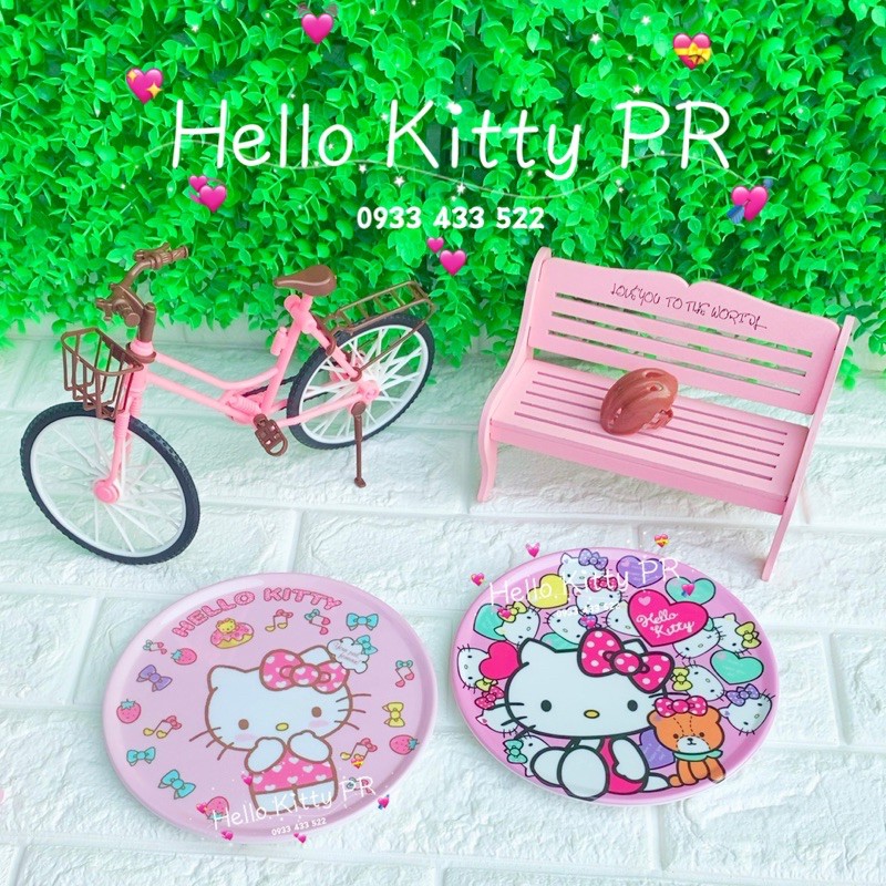 Dĩa cách nhiệt Hello Kitty