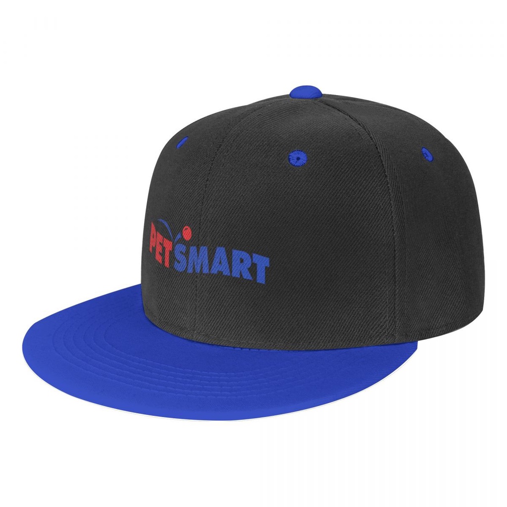 PetSmart Logo Hip-Hop Mũ bóng chày Mũ in Mũ chống nắng Mũ bảng Mũ Hip-Hop Mũ vành phẳng Mũ hợp thời 