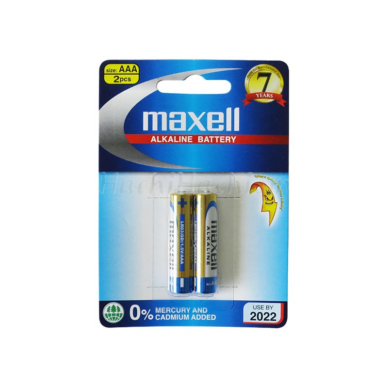 PIN MAXELL ALKALINE 2A/3A (VỈ 2 VIÊN)