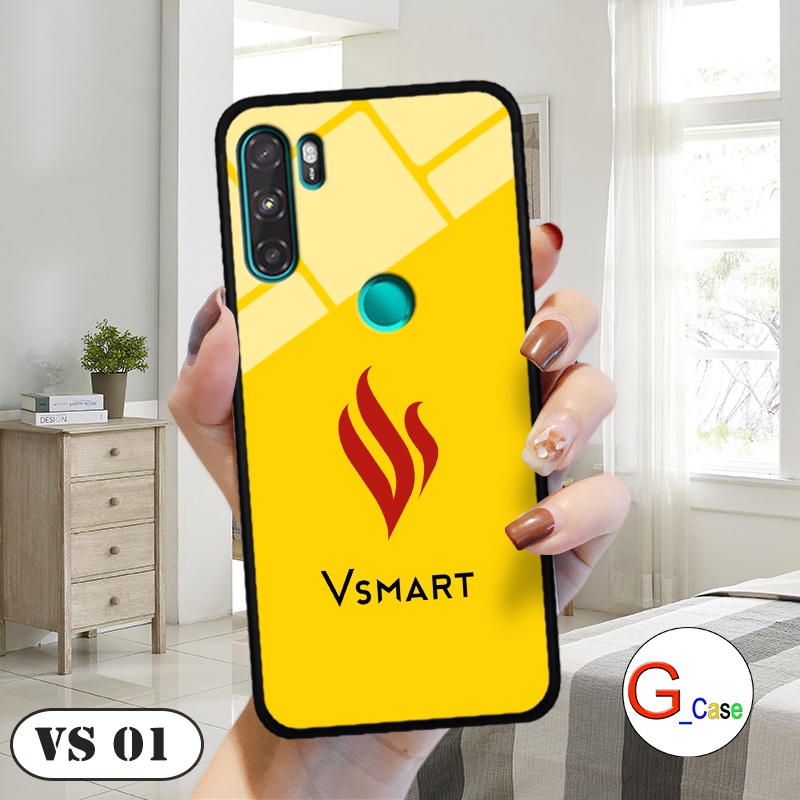 Ốp lưng kính 3D Vsmart Ative 3