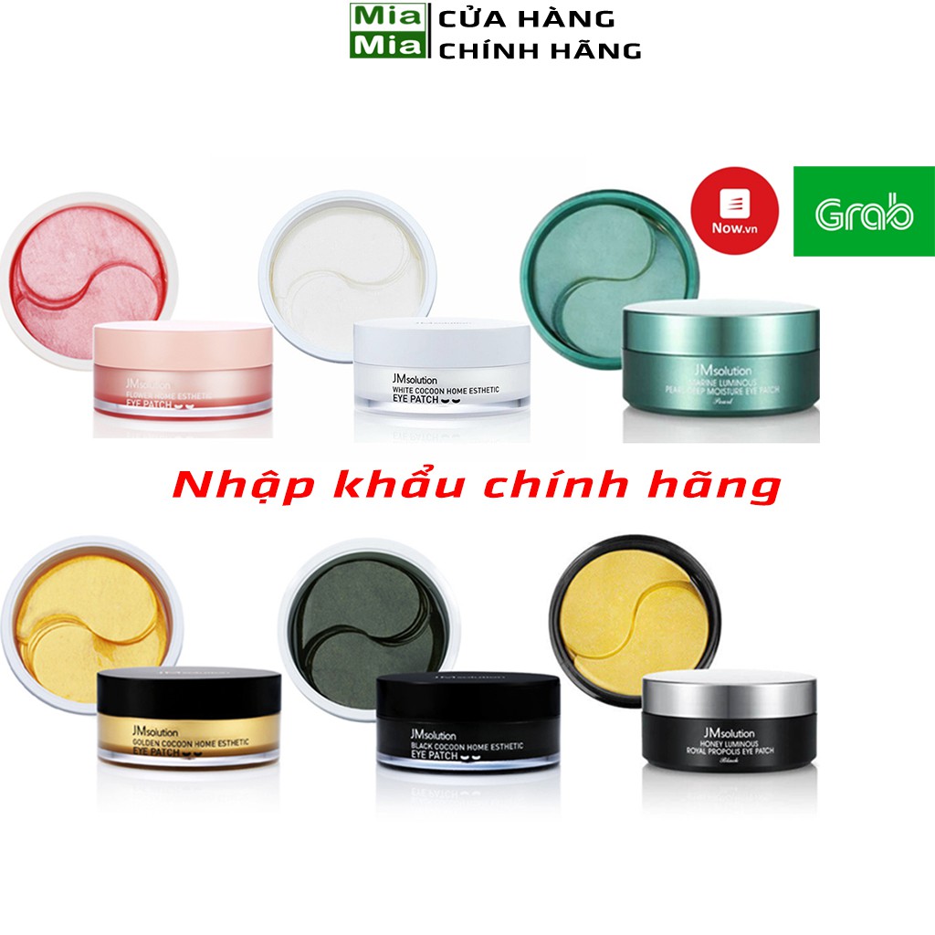 Mặt nạ mắt JM Solution - JM Solution Eye Patch tinh chất mật ong ngọc trai giảm thầm quâng chống lão hóa dưỡng ẩm