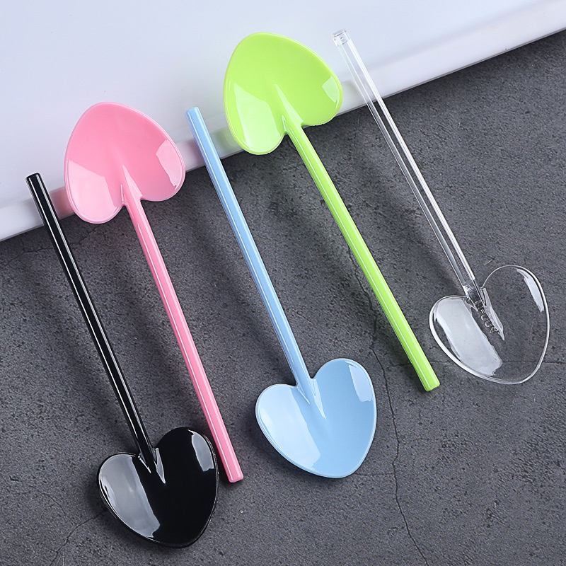 Muỗng Xúc Kem/Dưa Hấu Bằng Nhựa 10CM Dùng Một Lần Tiện Dụng
