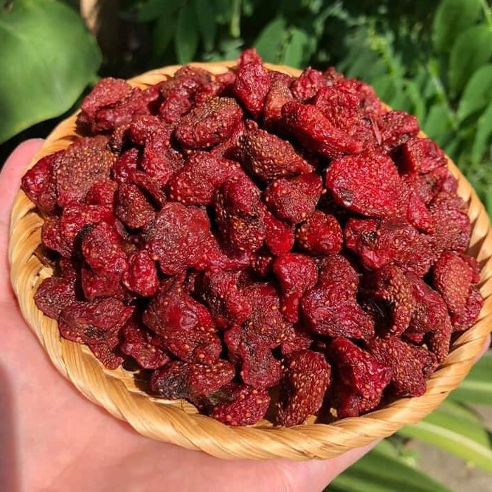 Hũ Dâu Tây Sấy Dẻo Đà Lạt, ô mai Dâu