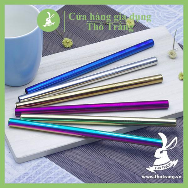 Ống hút inox trân châu inox 304 không gỉ sét - an toàn