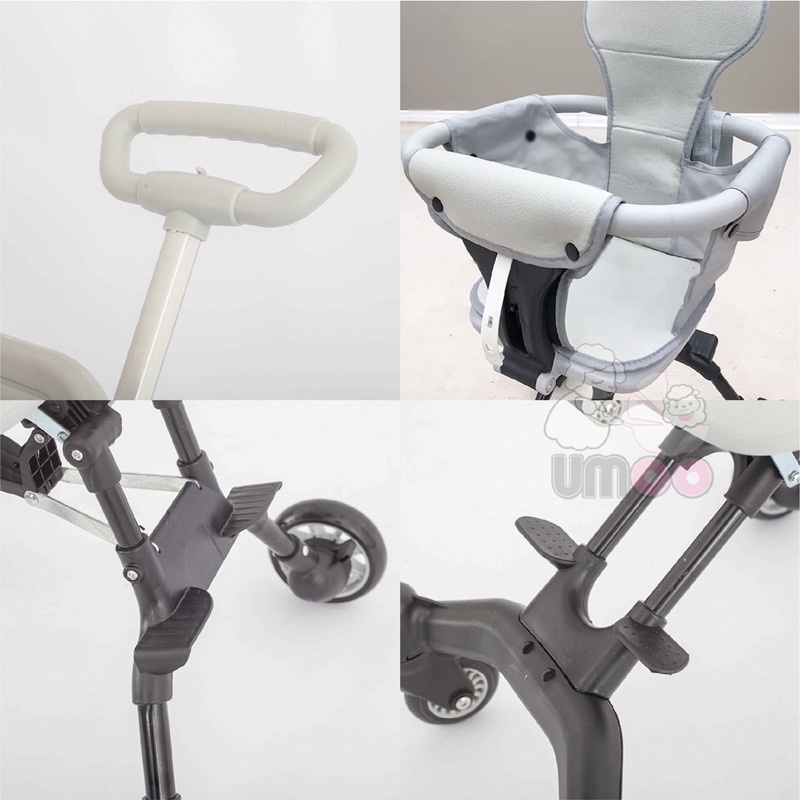 Xe đẩy gấp gọn Umoo UM 02134 - siêu nhẹ siêu gọn siêu tiện lợi