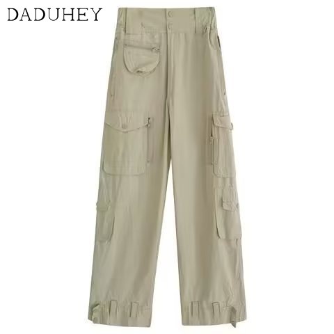 Quần Dài Dây Rút Ống Rộng Màu Sắc Đơn Giản Thời Trang Cho Nam Nữ