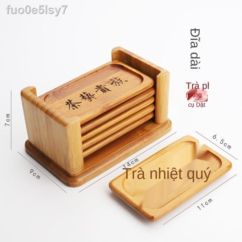 ✺ Thảm trà bằng gỗ mun nguyên khối, ấm chén, trà, đạo, Kung Fu, khay đựng tách phụ kiện bộ Nhật Bản, kết hợp