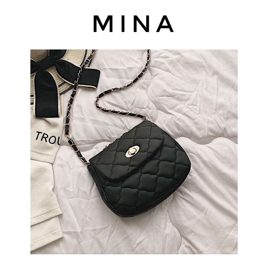 (NEW) Túi Đeo Chéo Nữ Da Mềm MINA7963