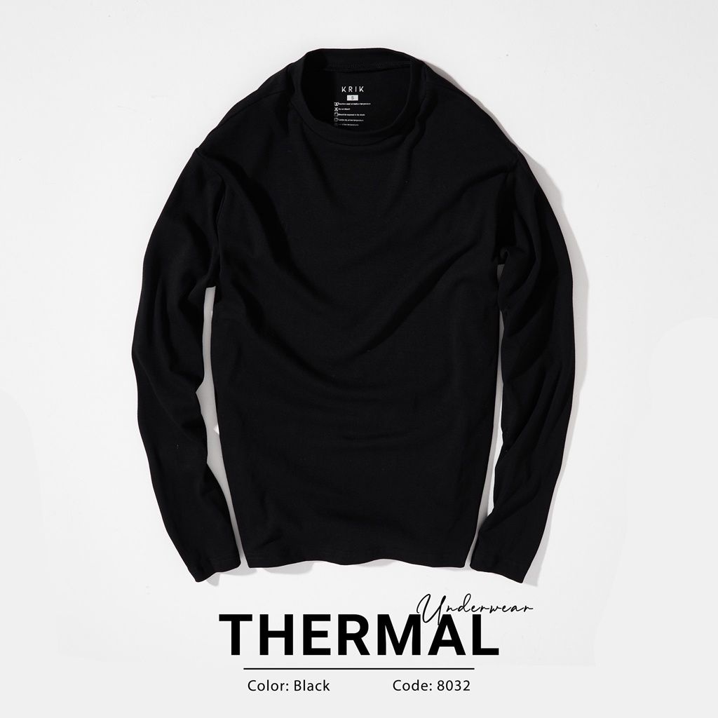 Áo Thun Nam Dài Tay Krik Chất Liệu Nỉ Cao Cấp Mềm Mịn Co Giãn Nhẹ Thiết Kế Cổ Tròn Basic Form Slimfit Ôm Body AN8032 | BigBuy360 - bigbuy360.vn