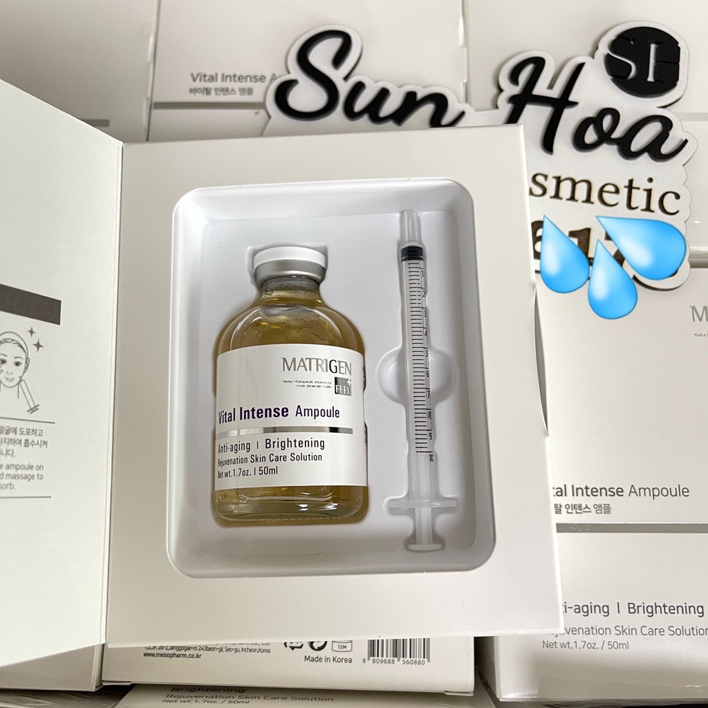 Tinh Chất Trẻ Hoá và Sáng Da - Matrigen Vital Intense Ampoule  50ml