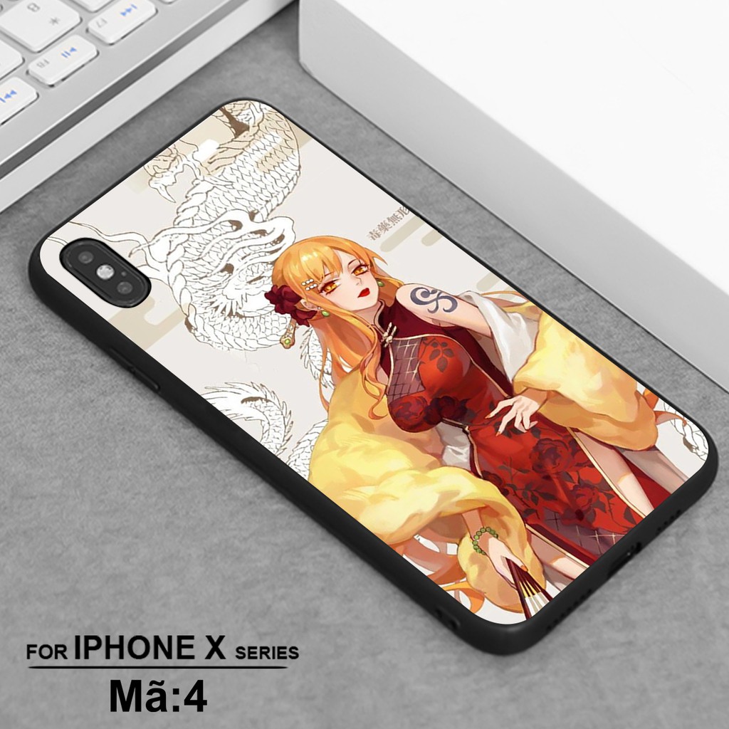 [Mã ELFLASH5 giảm 20K đơn 50K] 💎 SIÊU HOT 💎 Ốp Kính Iphone X/XS - Iphone Xs Max in hình nhân vật ONE PICE siêu chất