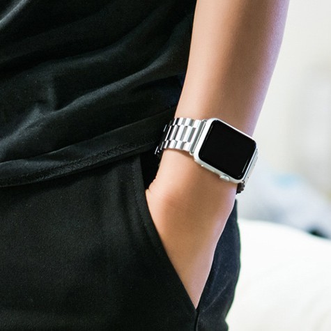Dây  Apple Watch Series 1&amp;2 CLASSIC| Size 42mm (ĐEN|BẠC|BẠC VIỀN VÀNG)
