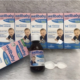 Siro multivitamin WELLBABY UK xách tay