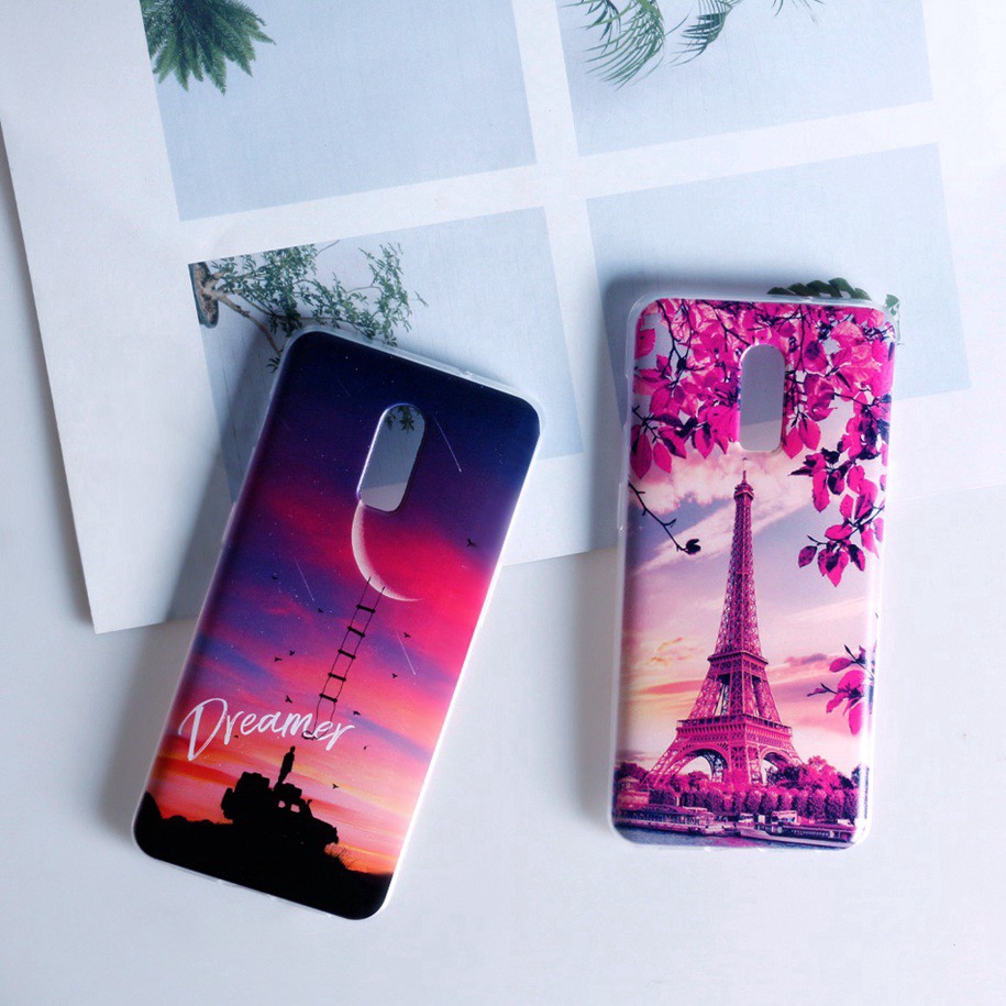 OnePlus 6 6T Case Bumper Soft Silicone TPU Back Fundas Case OnePlus 6 One Plus 6 T OnePlus6 6T 1+6 Printed Casing Cover