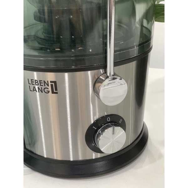 Máy ép trái cây Lebenlang LBE3468, máy ép nhanh dung tích 1100ml, công suất 800W