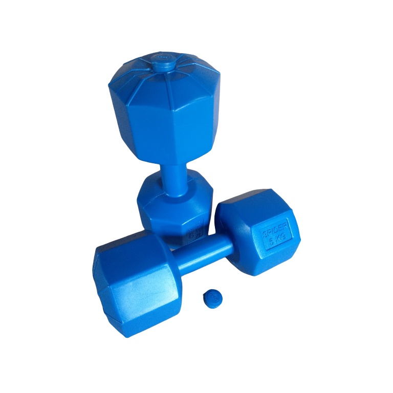 Vỏ tạ tay bát giác SPIDER 5KG