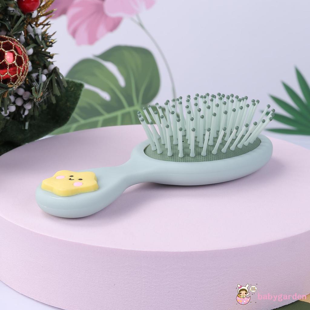 [Hàng mới về] Lược chải tóc túi khí bằng nhựa mini nhiều hình tùy chọn đáng yêu dành cho bé gái