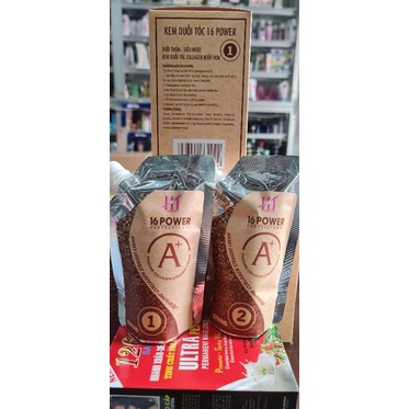 Thuốc duỗi tóc nhỏ tại nhà 16 power cao cấp chất lượng tốt  Chính Hãng  ép siêu thẳng bóng kem thơm ít hôi bảo vệ tóc.