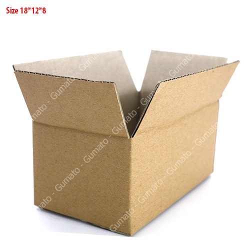 Hộp giấy P39 size 18x12x8 cm, thùng carton gói hàng Everest