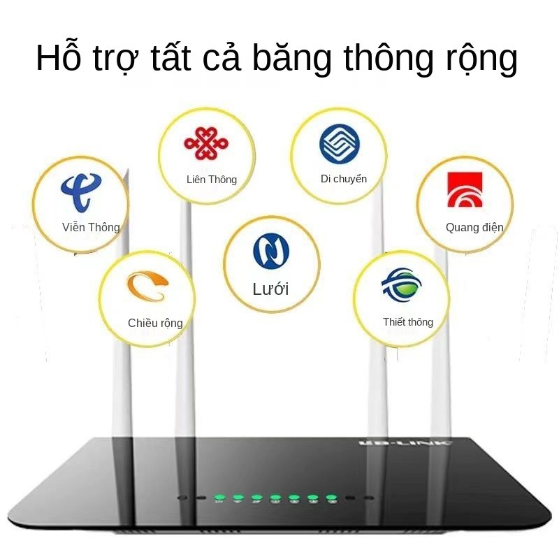 Bilian 1200M bộ định tuyến không dây gigabit kép được tăng cường thông qua bức tường King khuếch đại tín hiệu wifi tố