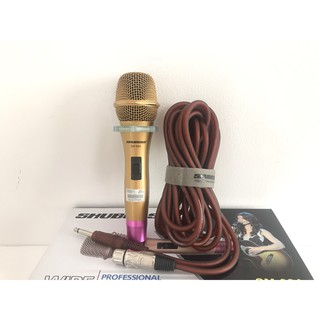 Micro có dây “SHUBOSS 98A” karaoke cao cấp – HÀNG VIP