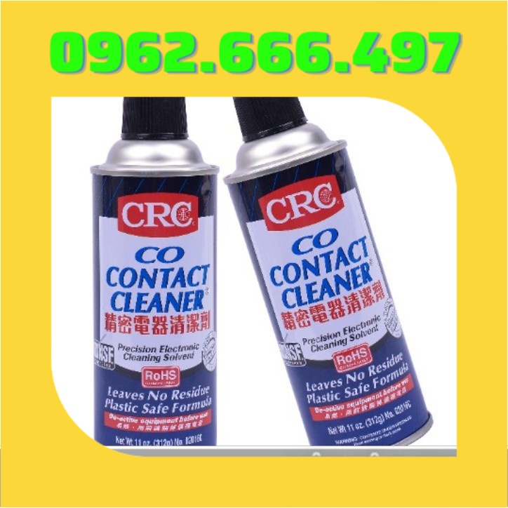 Bình xịt làm sạch CRC CO Contact Cleaner