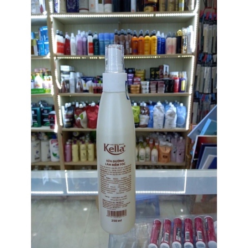 XỊT DƯỠNG KELLA TRẮNG 250ML GIÚP BÓNG MƯỢT MỀM MẠI