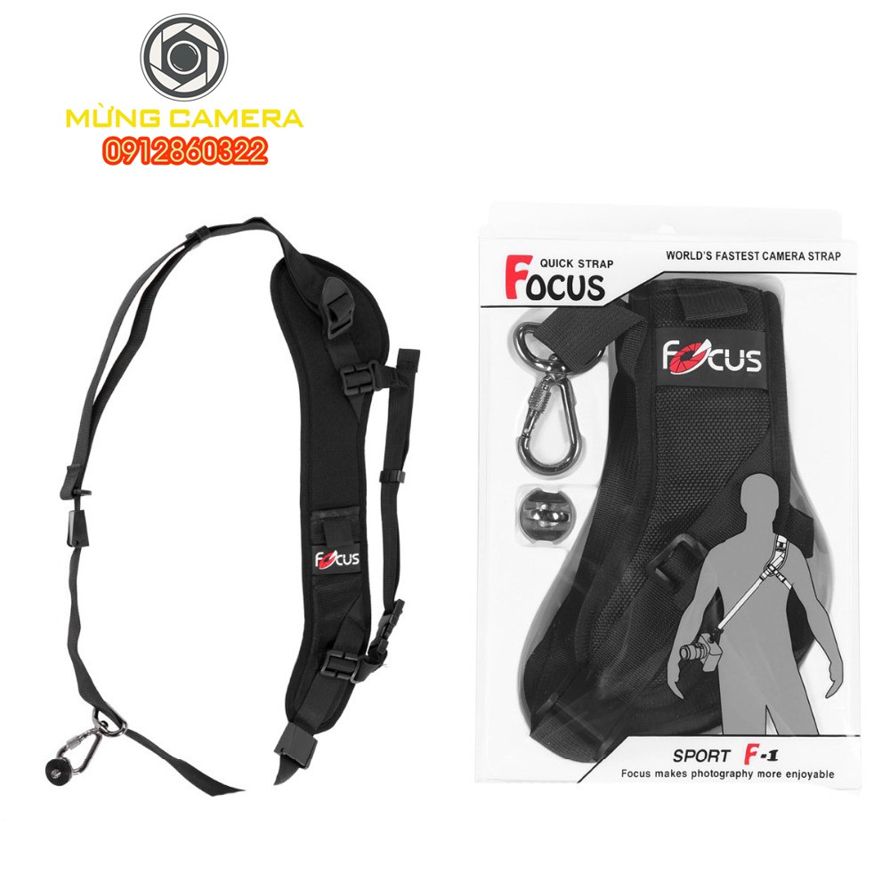 Dây đeo máy ảnh thao tác nhanh Quick strap Focus F1