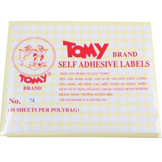 Giấy decal in mã vạch Tomy A5 ( MÃ 116, 117, 118, 119, 120, 121, 122, 123, 124 ) ✫ ✫ ✫ ♥♥