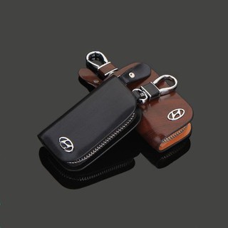Bao da chìa khóa xe hyundai cao cấp