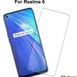 Kính cường lực realme 6 kính trong suốt mài cạnh