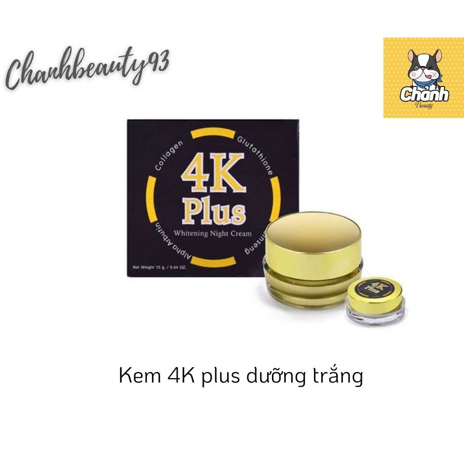 Kem Dưỡng Trắng 4k