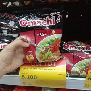 Omachi mì dd xốt bò hầm 80g
