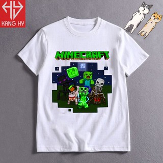 áo thun Bé Trai minecraft trẻ em F038