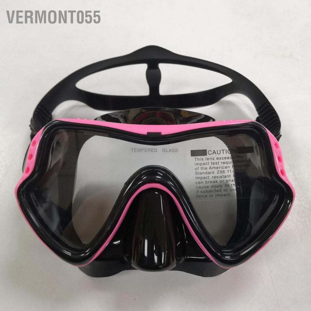 Vermont055 Bộ mặt nạ ống thở có thể điều chỉnh an toàn đàn hồi chống trượt dành cho nam và nữ