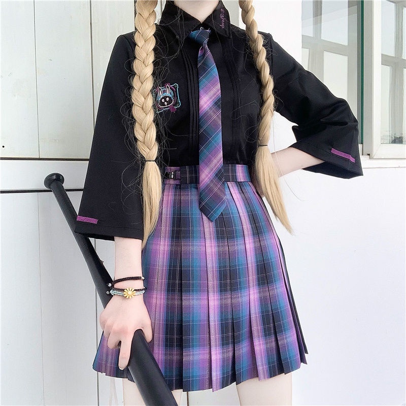 Cute Gaming Rabbit – Áo blouse BL tay dày/tay lỡ đồng phục Seifuku/JK