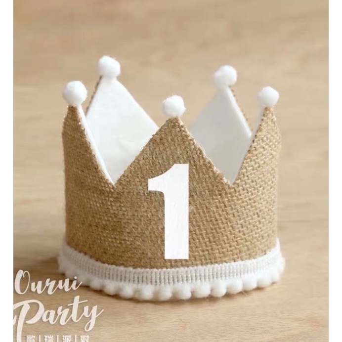 Mũ vương miện cho bé  by Lemon Decor