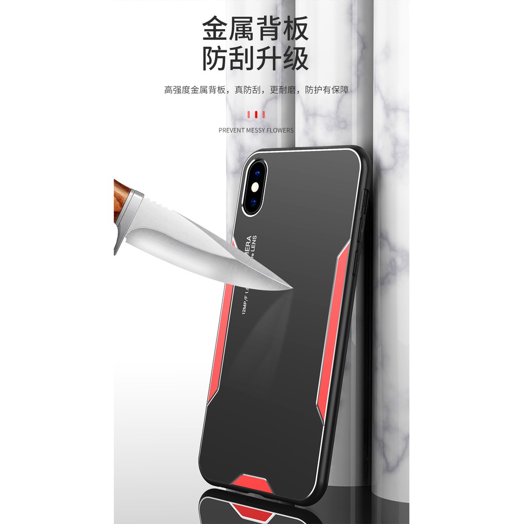 Ốp Lưng Silicone Chống Sốc Viền Nhôm Cho Xiaomi Redmi K30 Ultra Pocophone F2 Pro