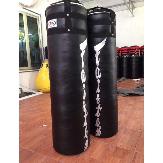 Vỏ bao cát Fairtex 1m5 da tổng hợp cao cấp siêu bền, boxing, kickboxing, muay thái, võ cổ truyền, mma binhansport